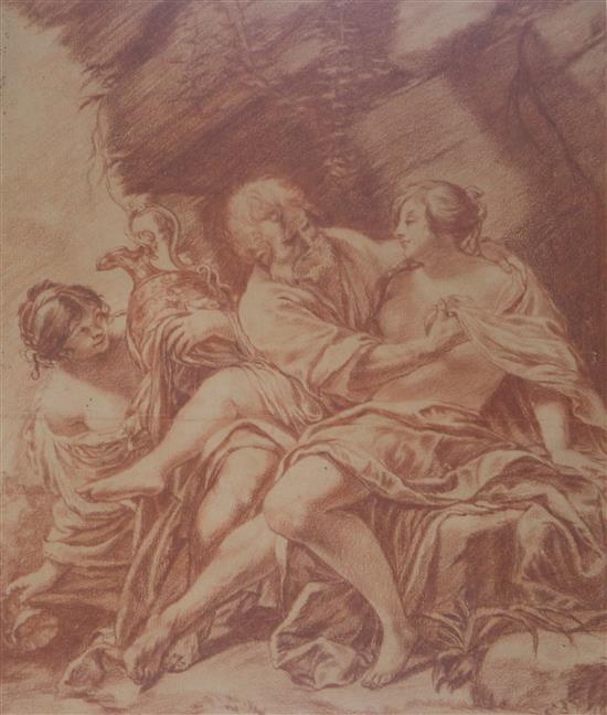 Manner of Vouet 41 x 33cm.